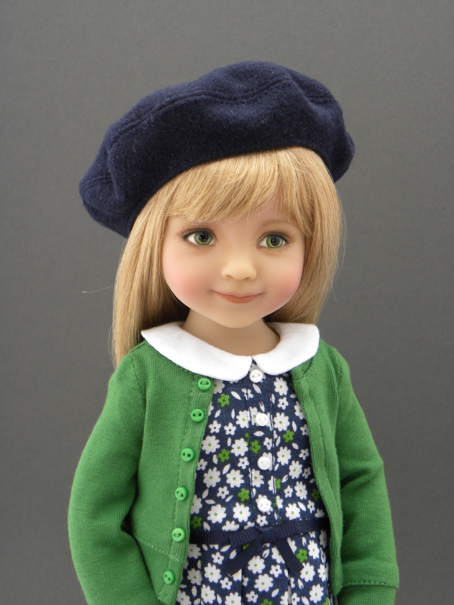 My little Matilda in a blond wig.  Still adorable, don't you think?